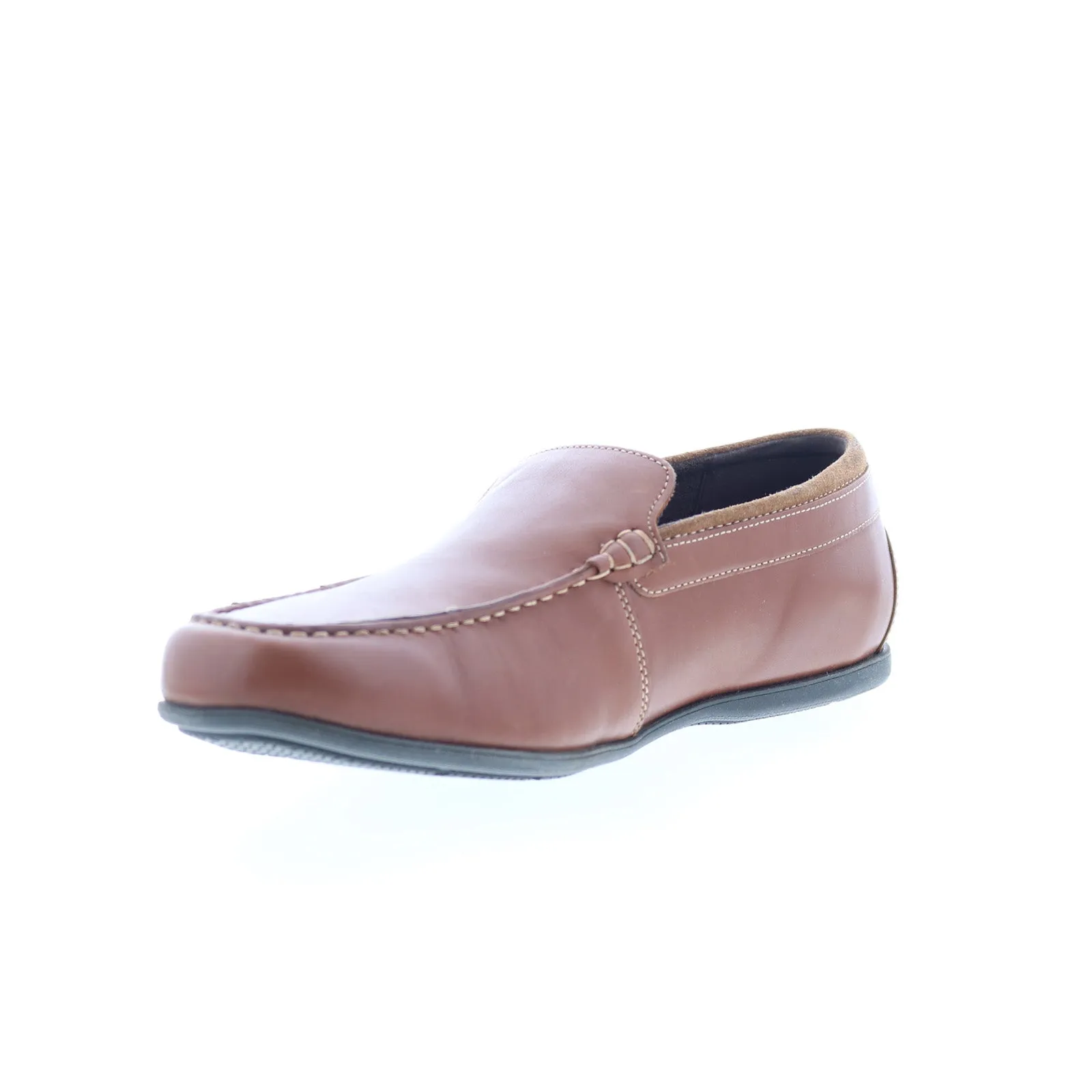 Rockport Thatcher CI4505 Mens Brown Wide Loafers & Slip Ons Casual Shoes