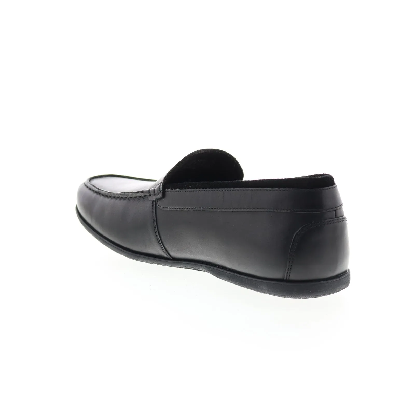 Rockport Thatcher Slip On CI4506 Mens Black Wide Loafers Casual Shoes