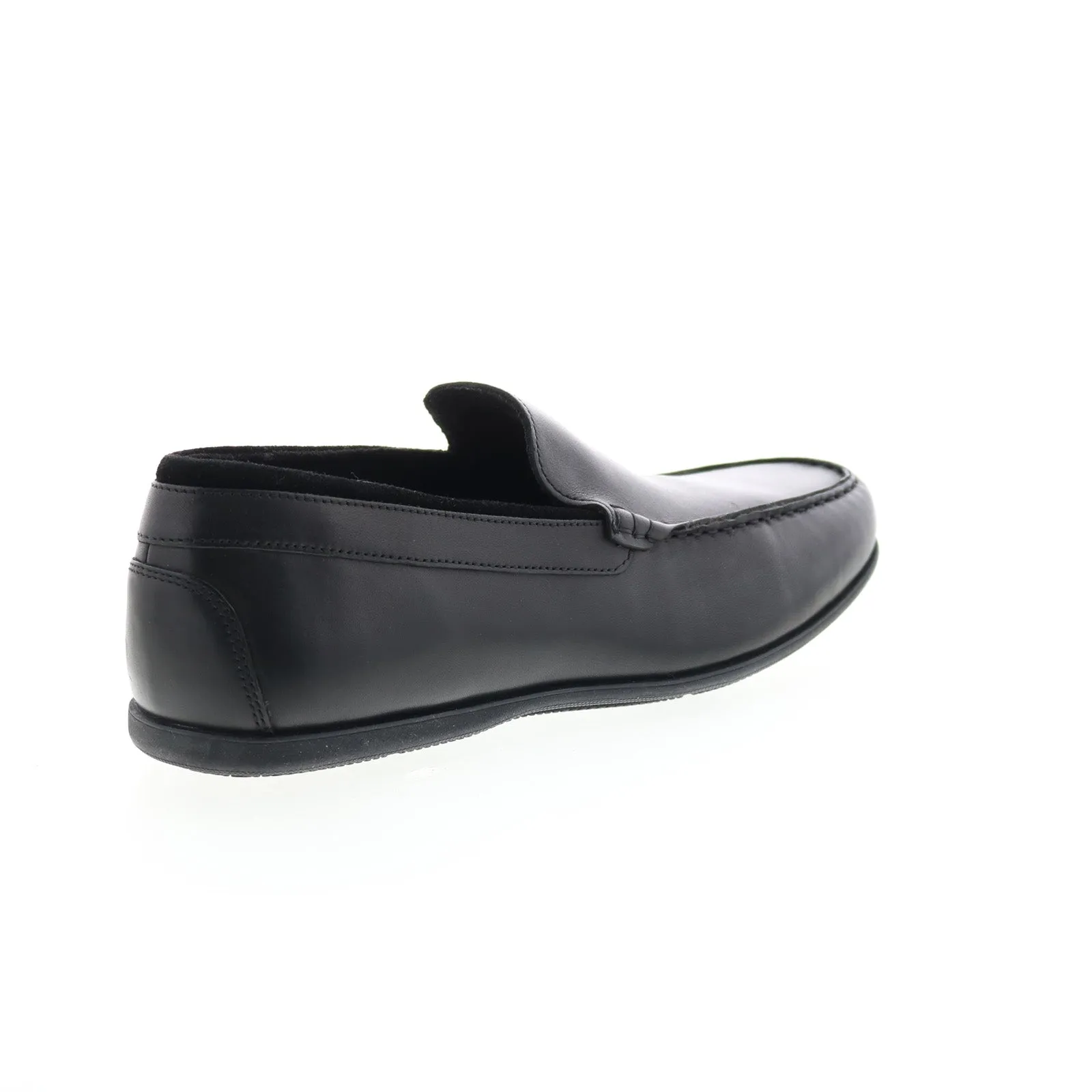 Rockport Thatcher Slip On CI4506 Mens Black Wide Loafers Casual Shoes