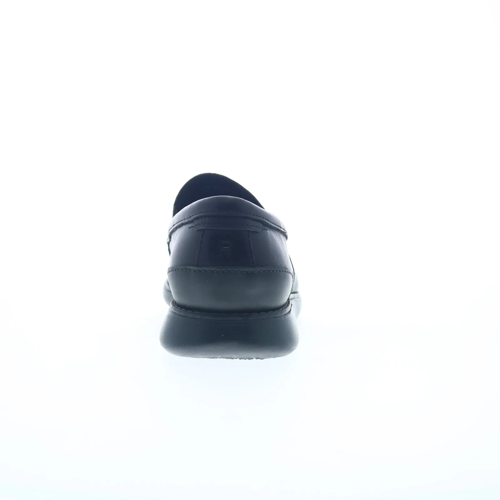 Rockport Total Motion Craft Venetian Mens Black Wide Loafers Casual Shoes