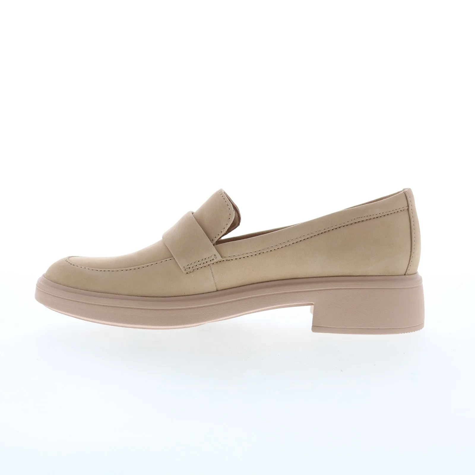 Rockport Total Motion Lennox Loafer CJ1936 Womens Beige Loafers Penny Shoes