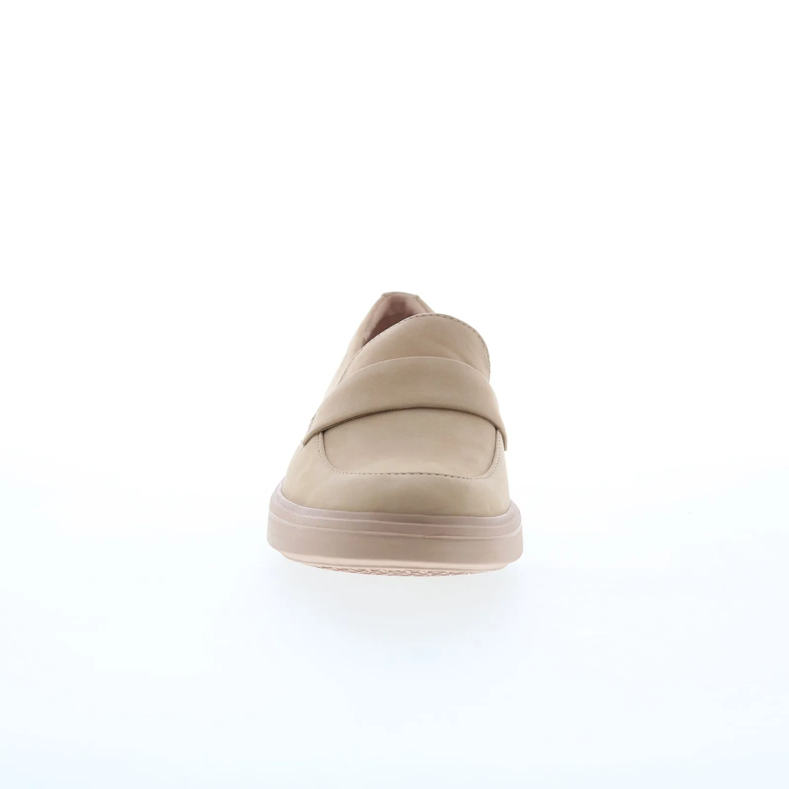 Rockport Total Motion Lennox Loafer CJ1936 Womens Beige Loafers Penny Shoes