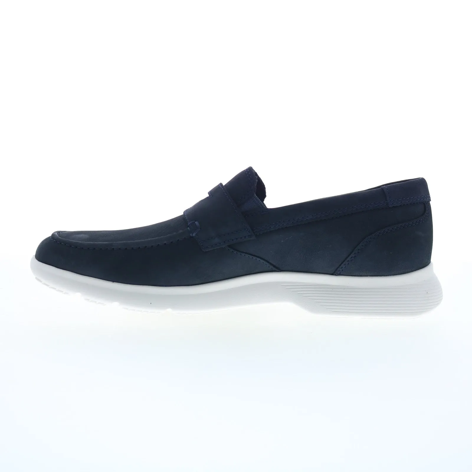Rockport TruFlex Dressport Penny Mens Blue Wide Loafers Penny Shoes