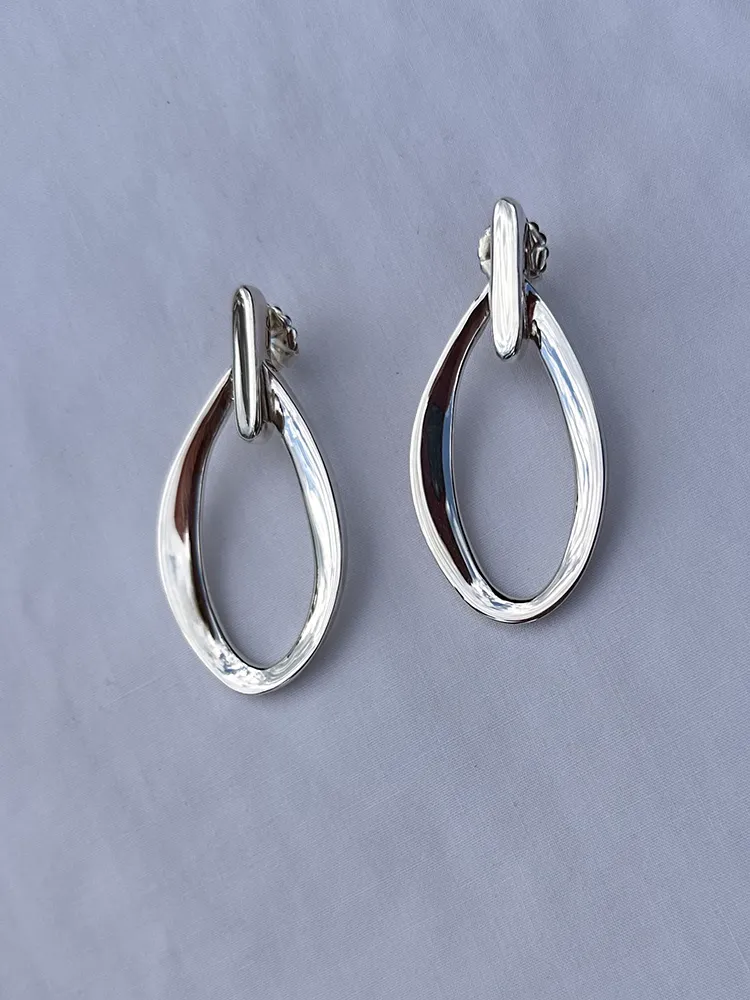 S. Sebbag Open Oval Earrings