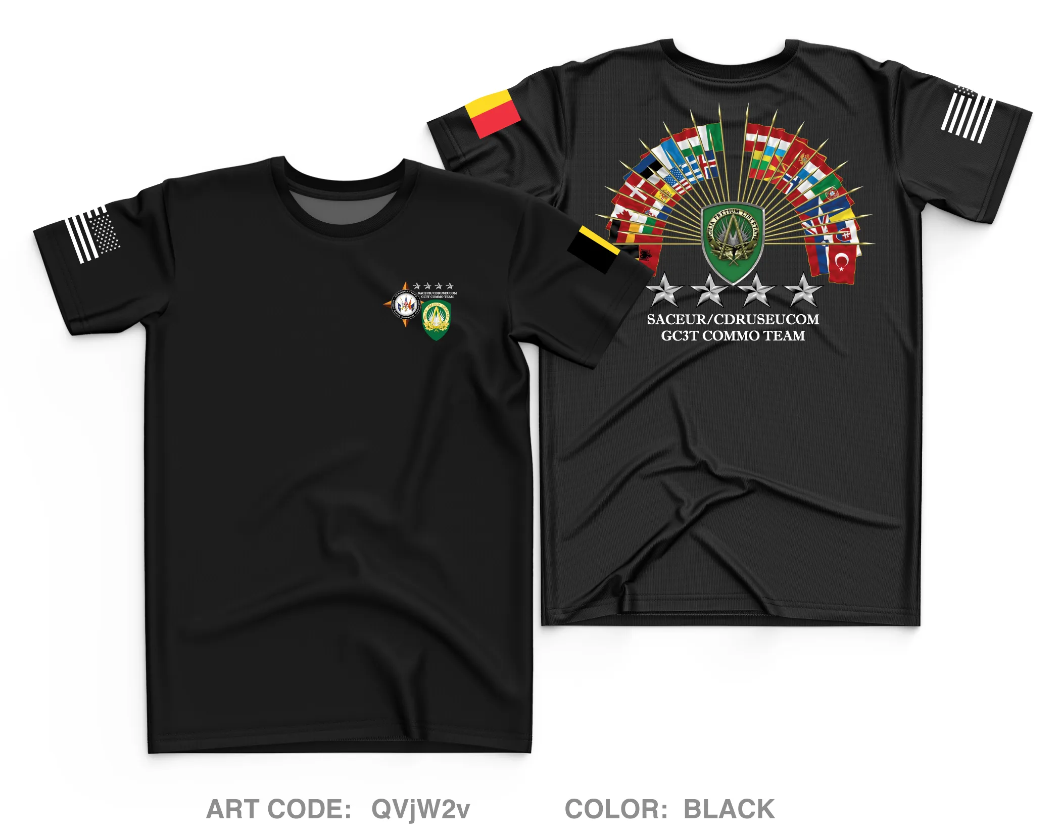 SACEUR GC3T Core Men's SS Performance Tee - QVjW2v