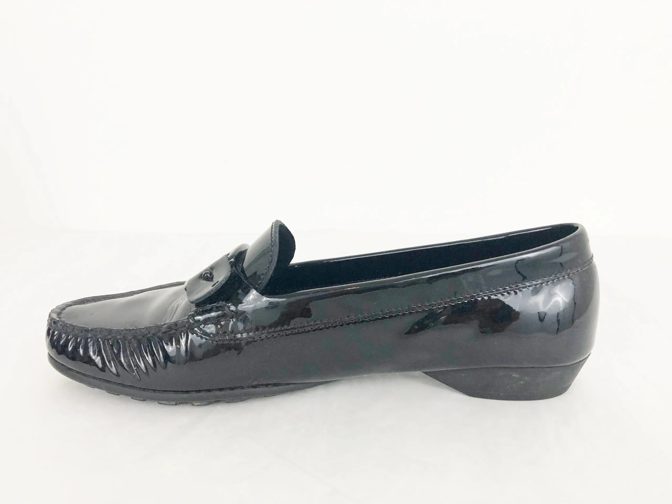 Salvatore Ferragamo Patent Leather Loafer Size 8