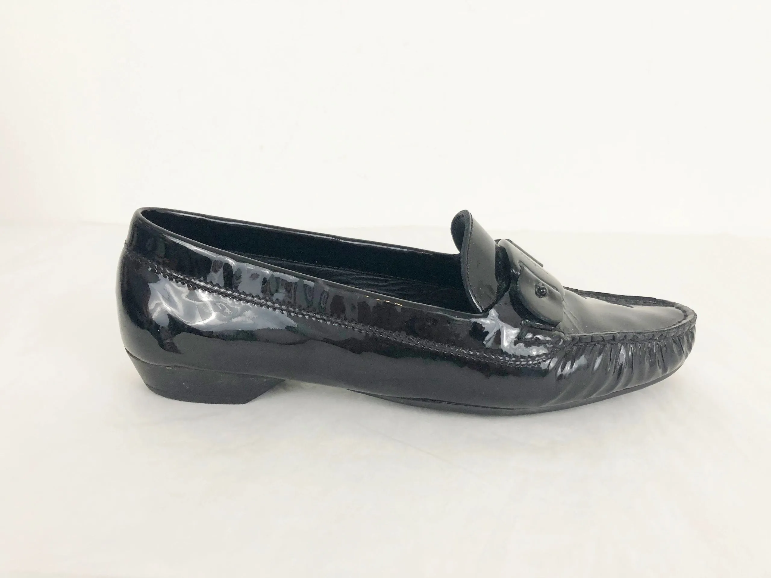 Salvatore Ferragamo Patent Leather Loafer Size 8
