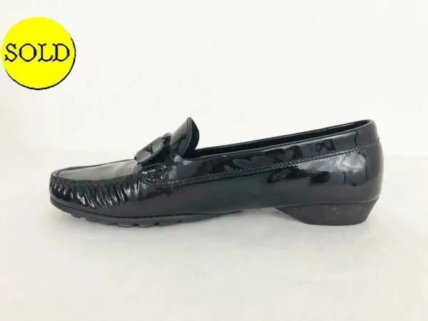 Salvatore Ferragamo Patent Leather Loafer Size 8