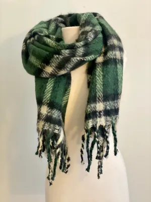 SC18 CHUNKY CHECK SCARF