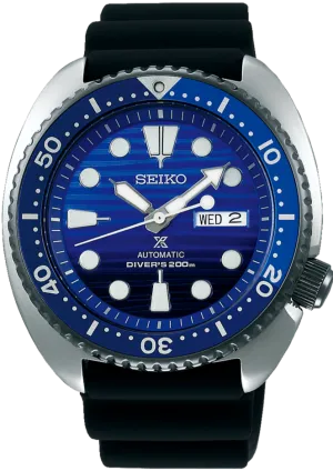 Seiko Prospex Automatic 200M Diver "Save the Ocean" Special Edition Gradient Blue Turtle SRPC91