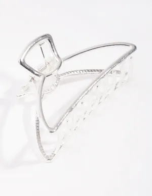 Silver Outline Claw