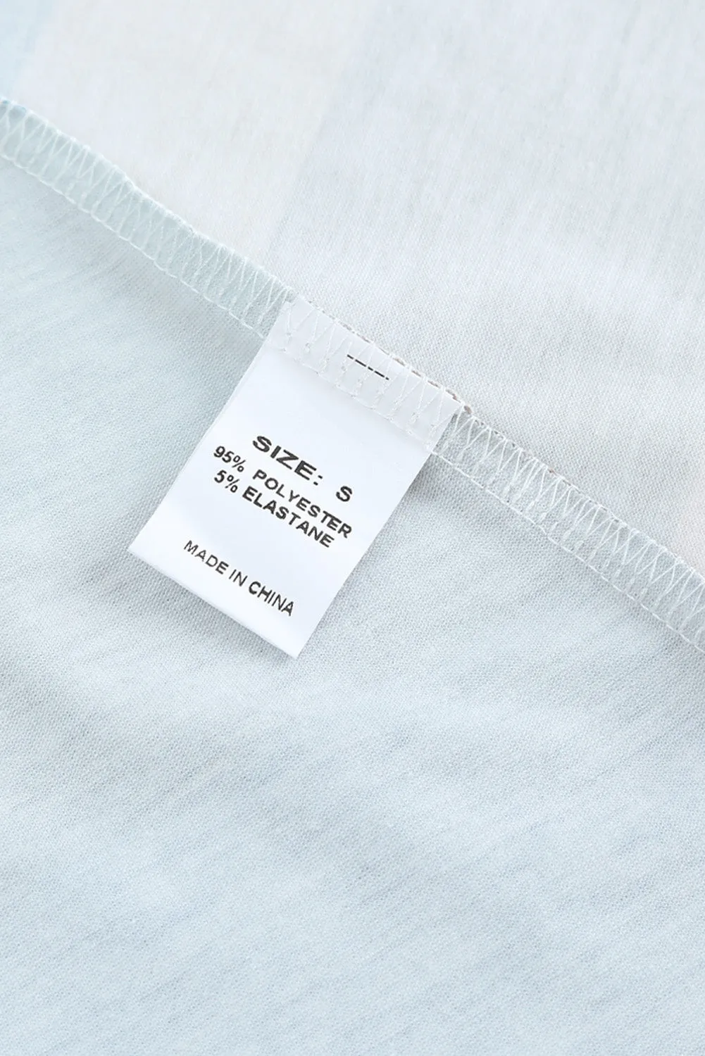 Sky Blue Striped Pocket Mini Dress