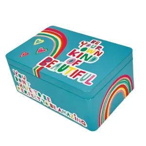 Small Rectangular Tin - Be Your Own Kind Of Beautiful