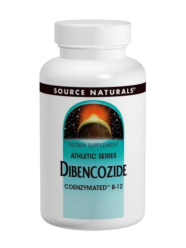 Source Naturals, Dibencozide Vitamin B 12 Coenzymated Sublingual 10 000mcg, 30 ct