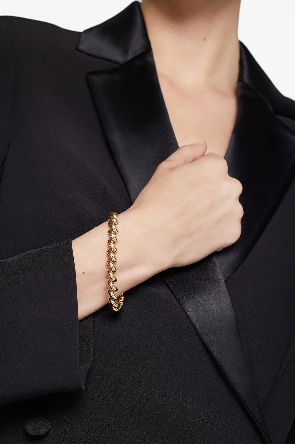 Spiral Bracelet - 14k Gold