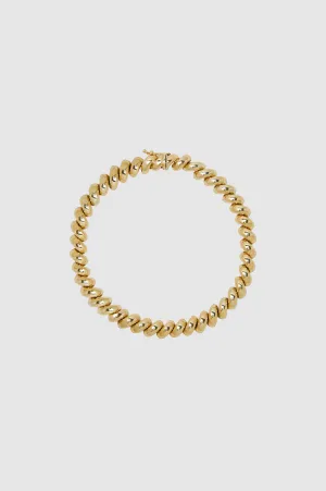 Spiral Bracelet - 14k Gold