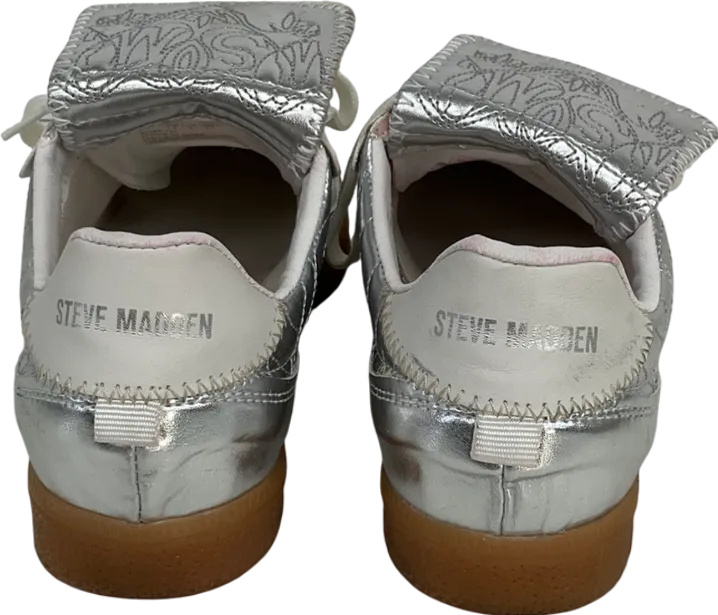 STEVE MADDEN Metallic Eforma Trainer UK 6 EU 39 👠