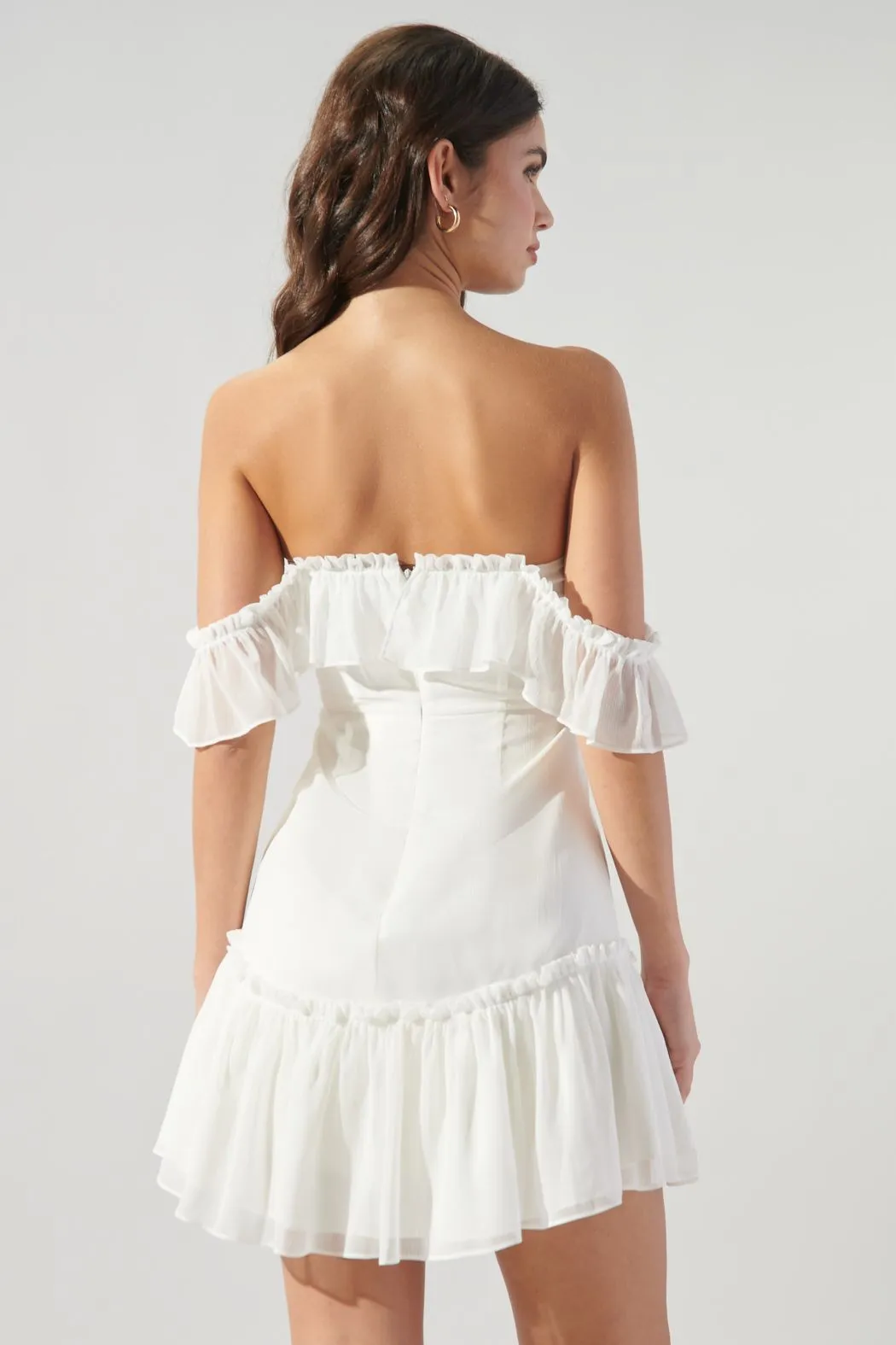 SUGARLIPS Emmy Off the Shoulder Mini Dress
