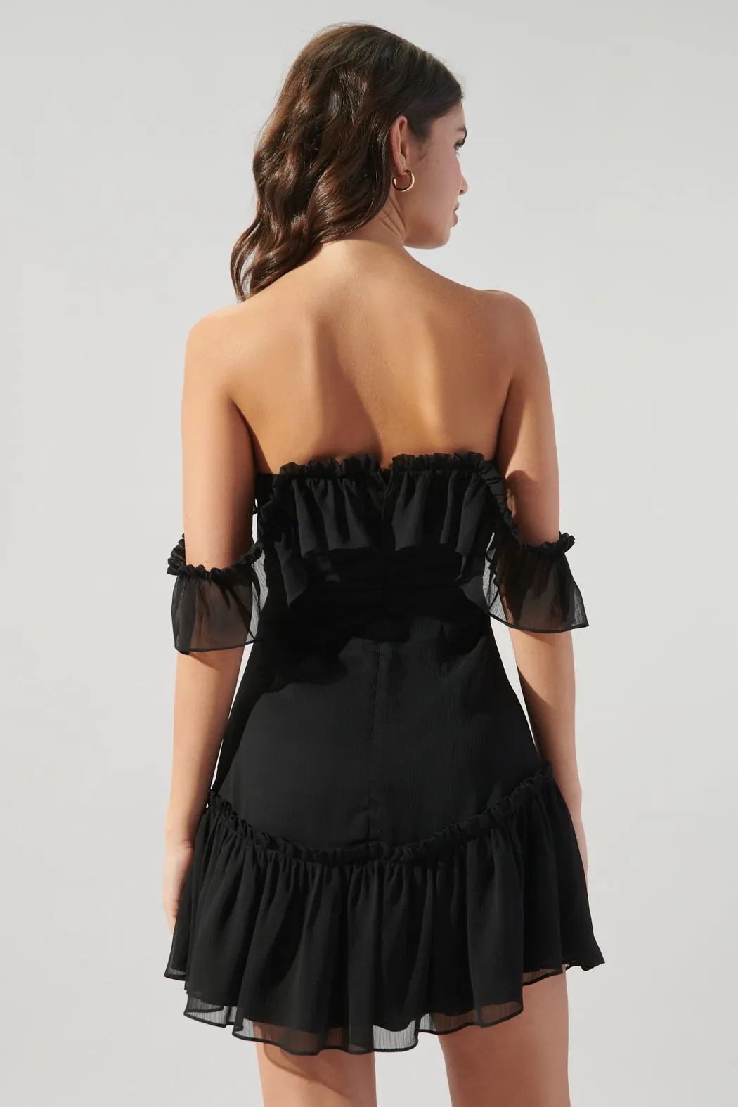 SUGARLIPS Emmy Off the Shoulder Mini Dress