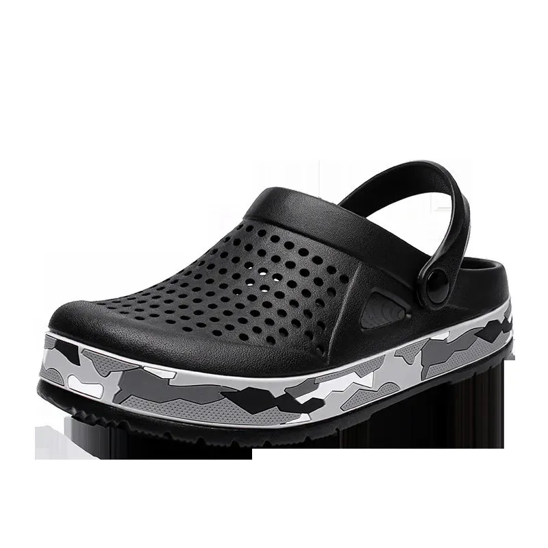 Summer Outdoor Sandals Men Fashion Platform Slippers Women Beach Eva Sole Slide Sandal Clogs