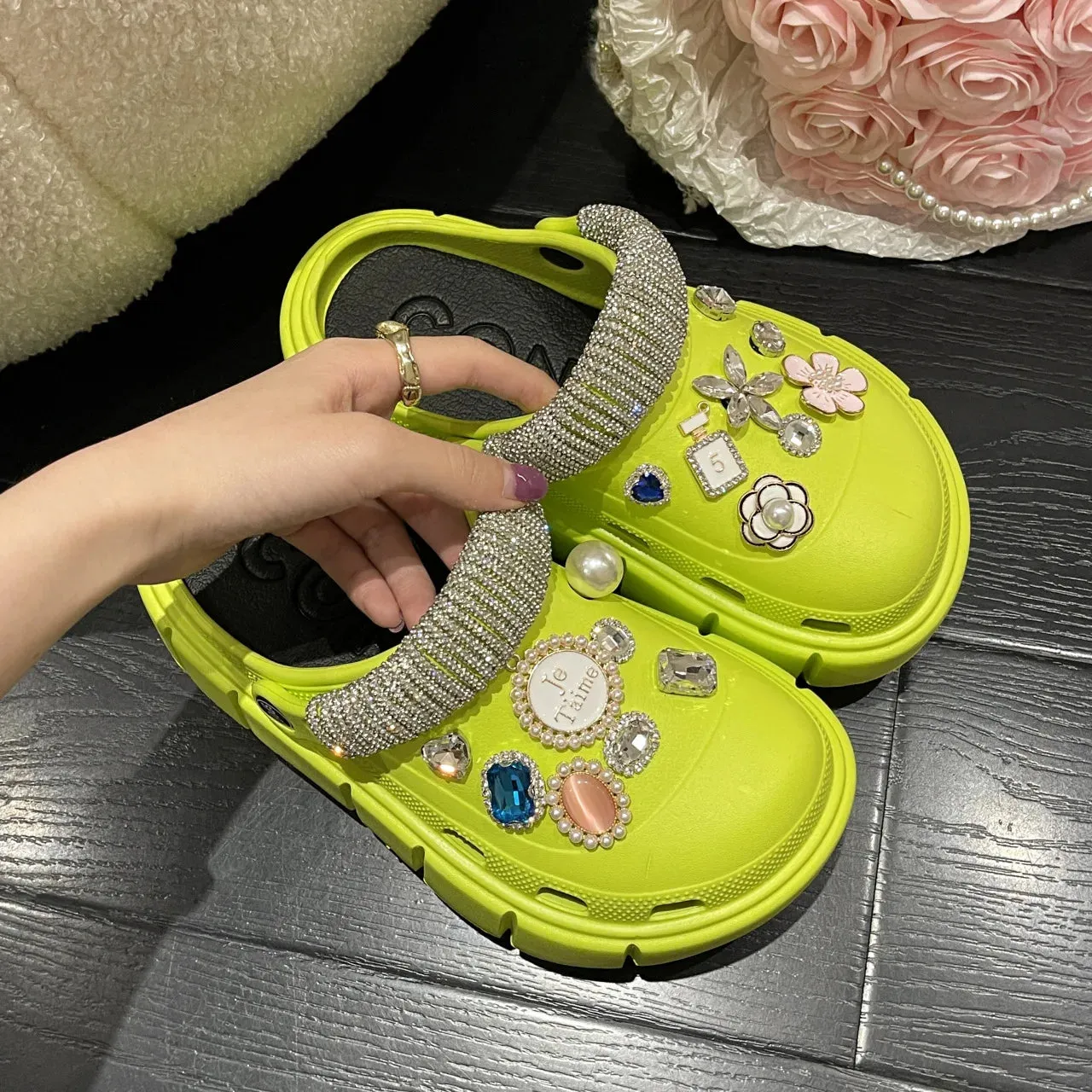 Summer Women Slippers Platform Clogs Outdoor Garden Shoes Female Pool Sandals Bathroom Flip Flops Mules Ladies Beach Slides