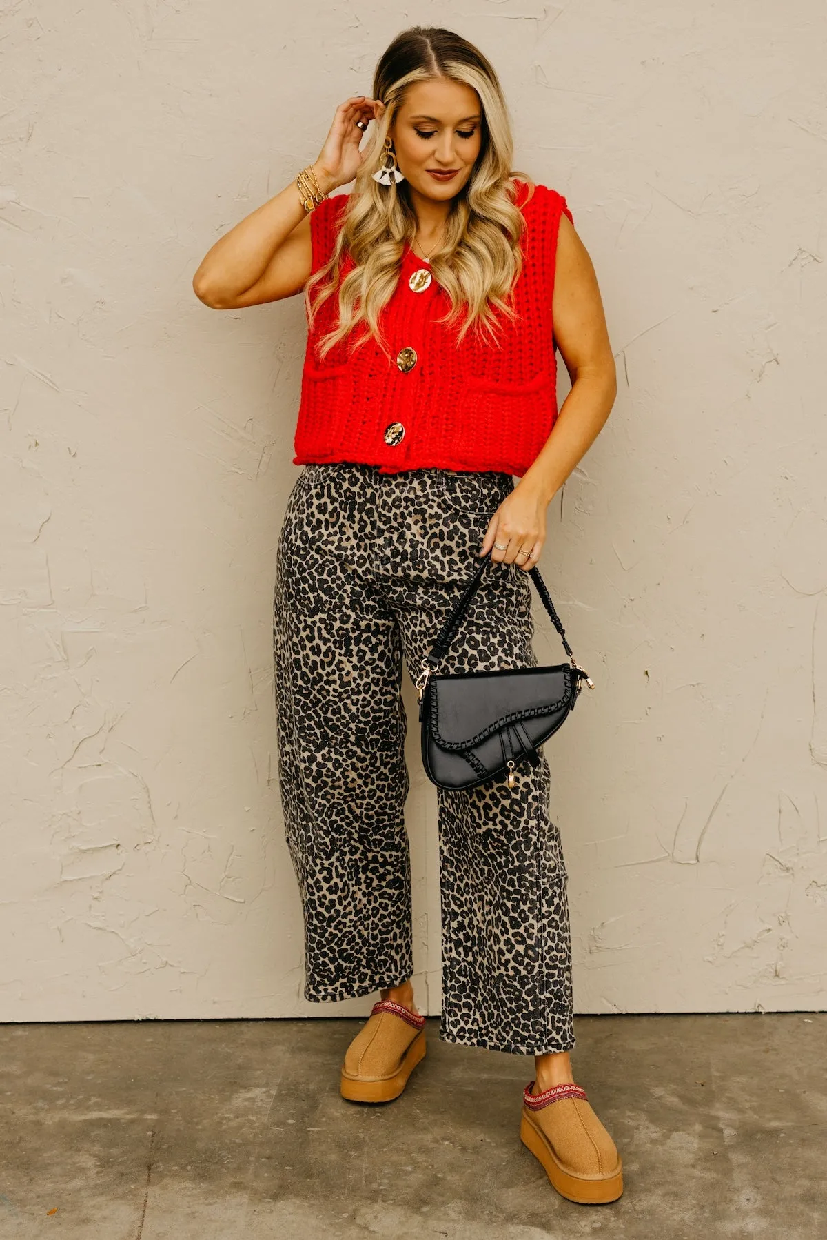 The Armani Chunky Knit Sweater Vest