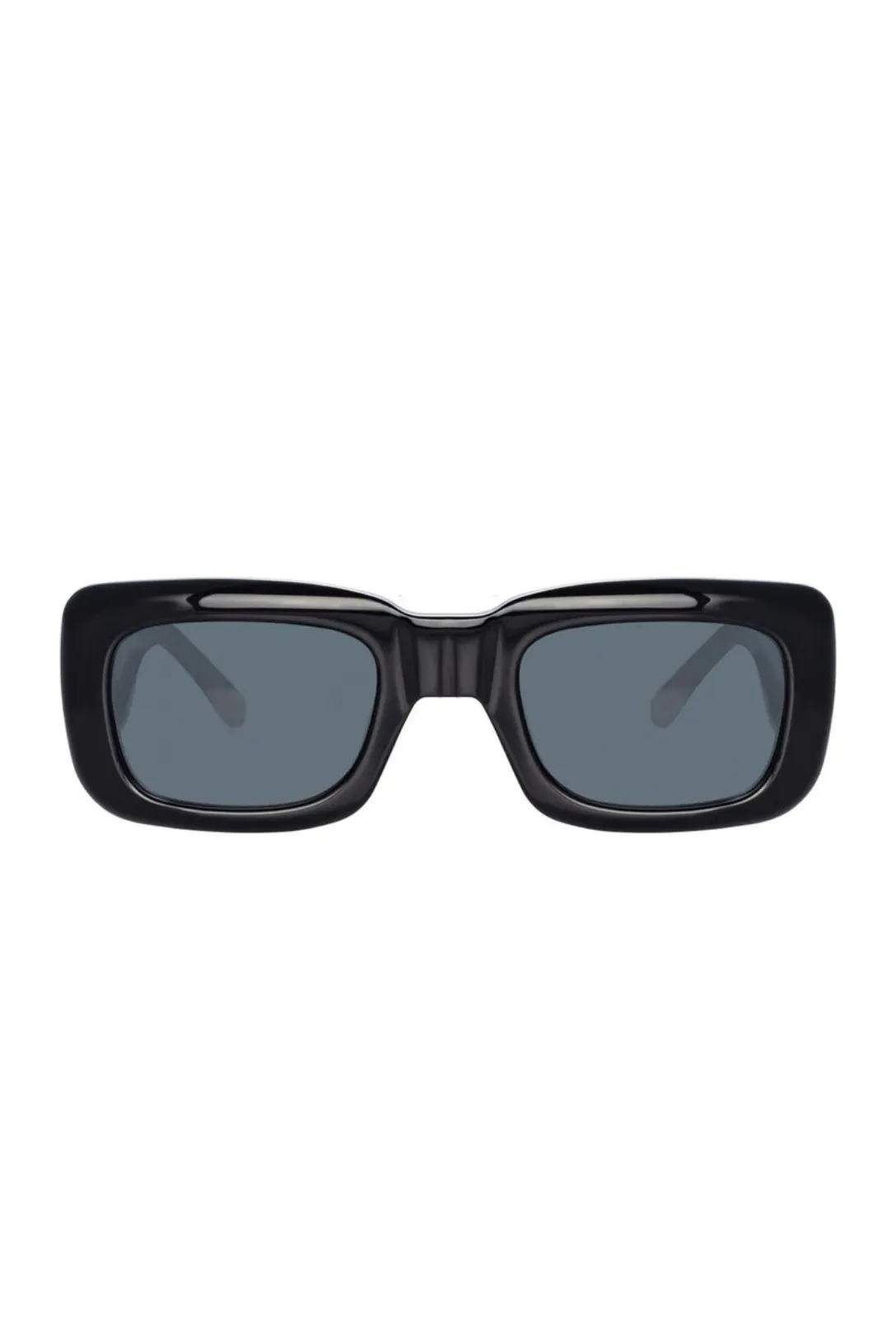 The Attico Marfa Rectangular Sunglasses | Black