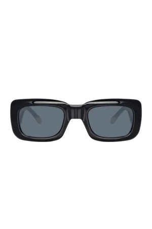 The Attico Marfa Rectangular Sunglasses | Black