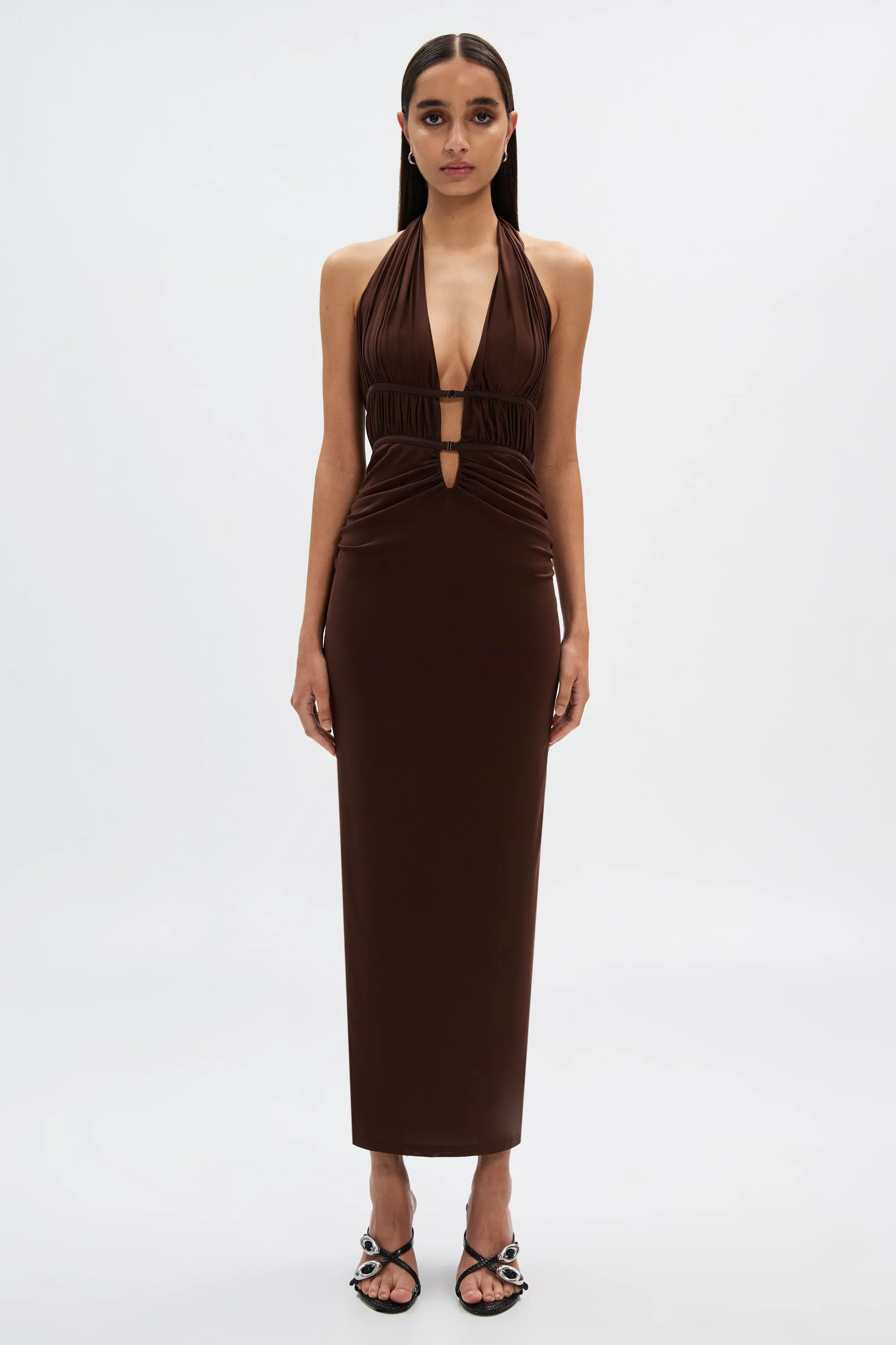 THE 'CELINE' MESH DRESS