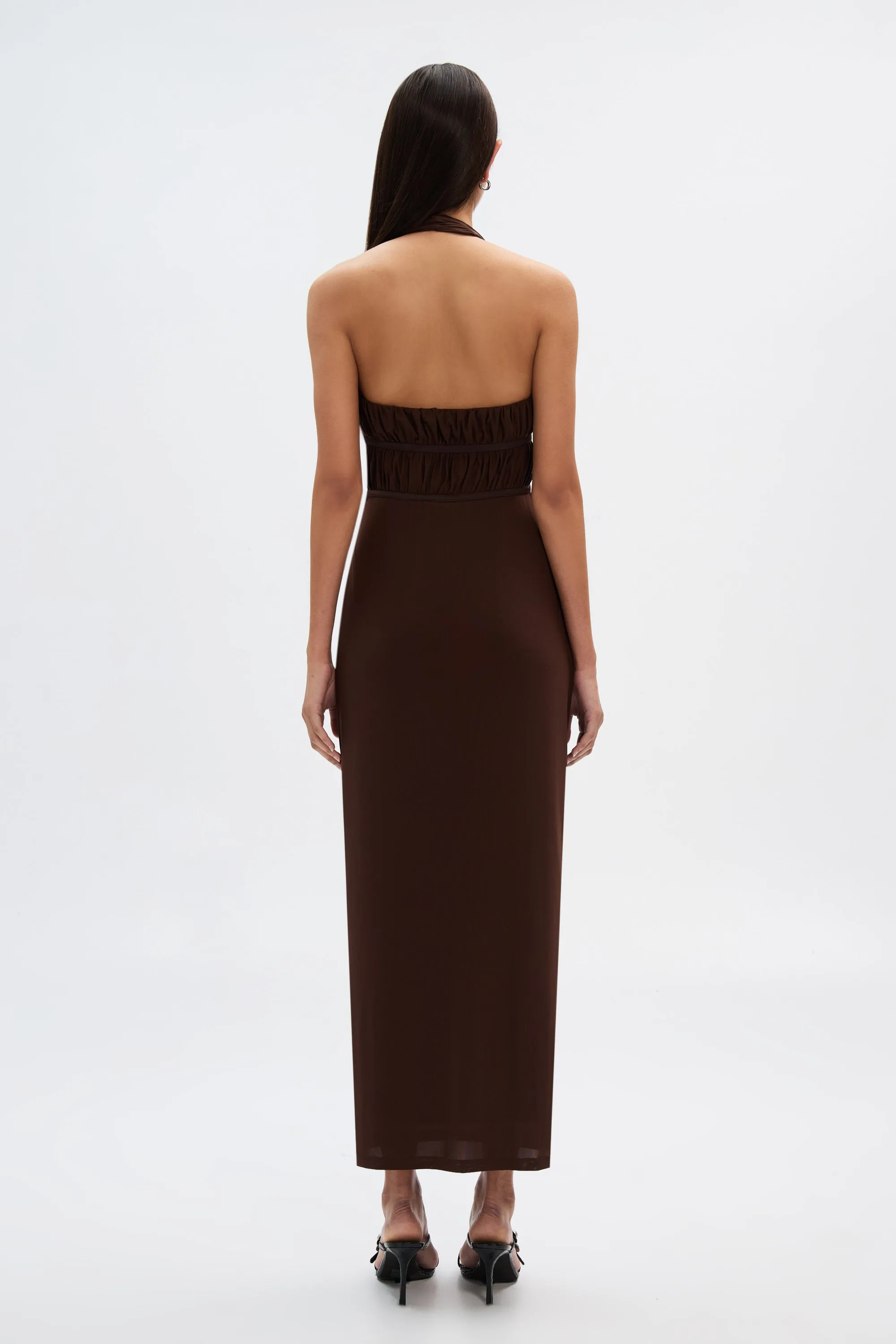 THE 'CELINE' MESH DRESS