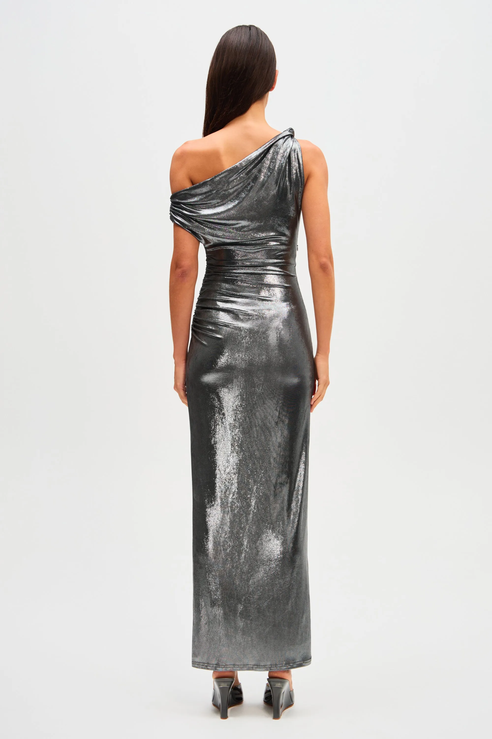 THE 'NYRA' METALLIC DRESS
