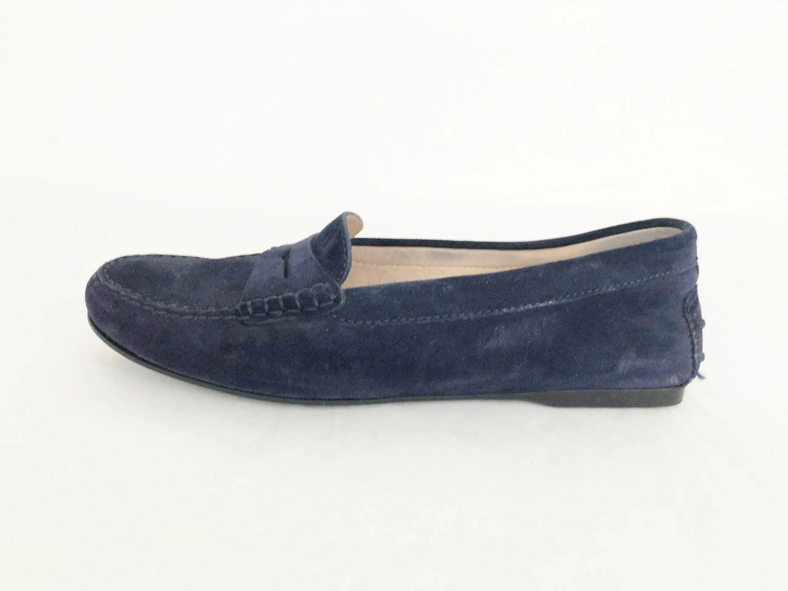 Tod's Suede Loafer Size 40 It (10 Us)