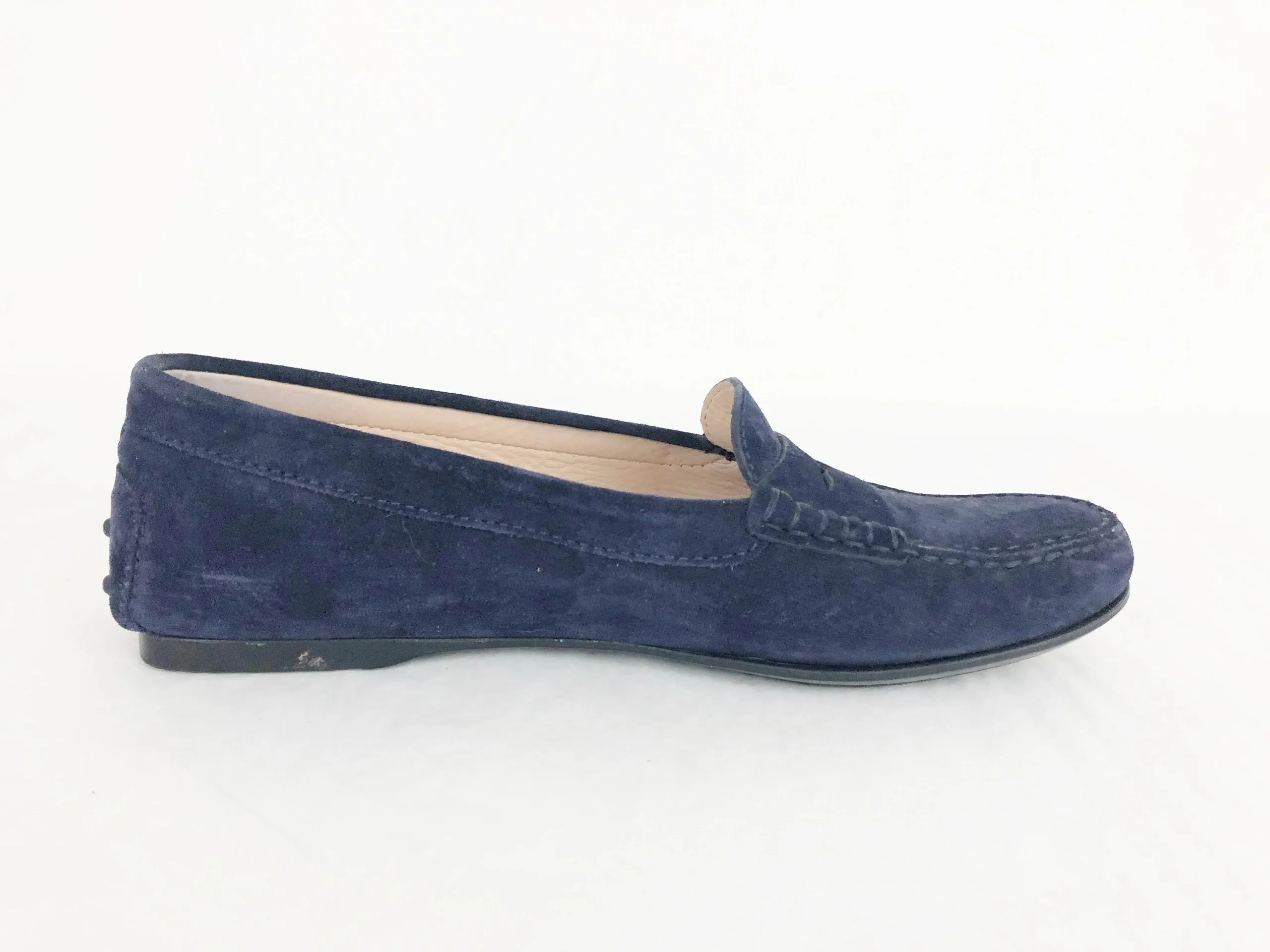 Tod's Suede Loafer Size 40 It (10 Us)