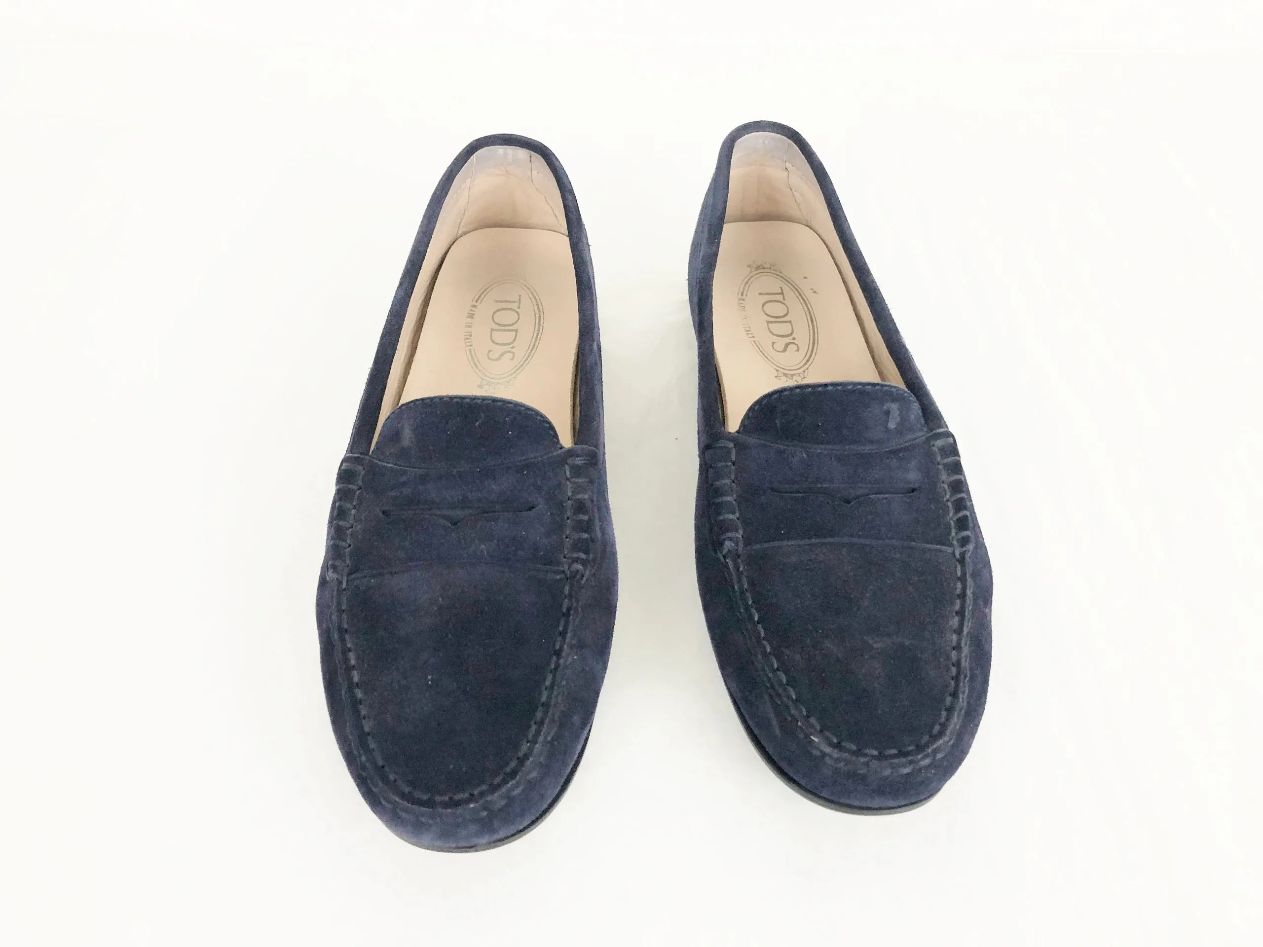 Tod's Suede Loafer Size 40 It (10 Us)