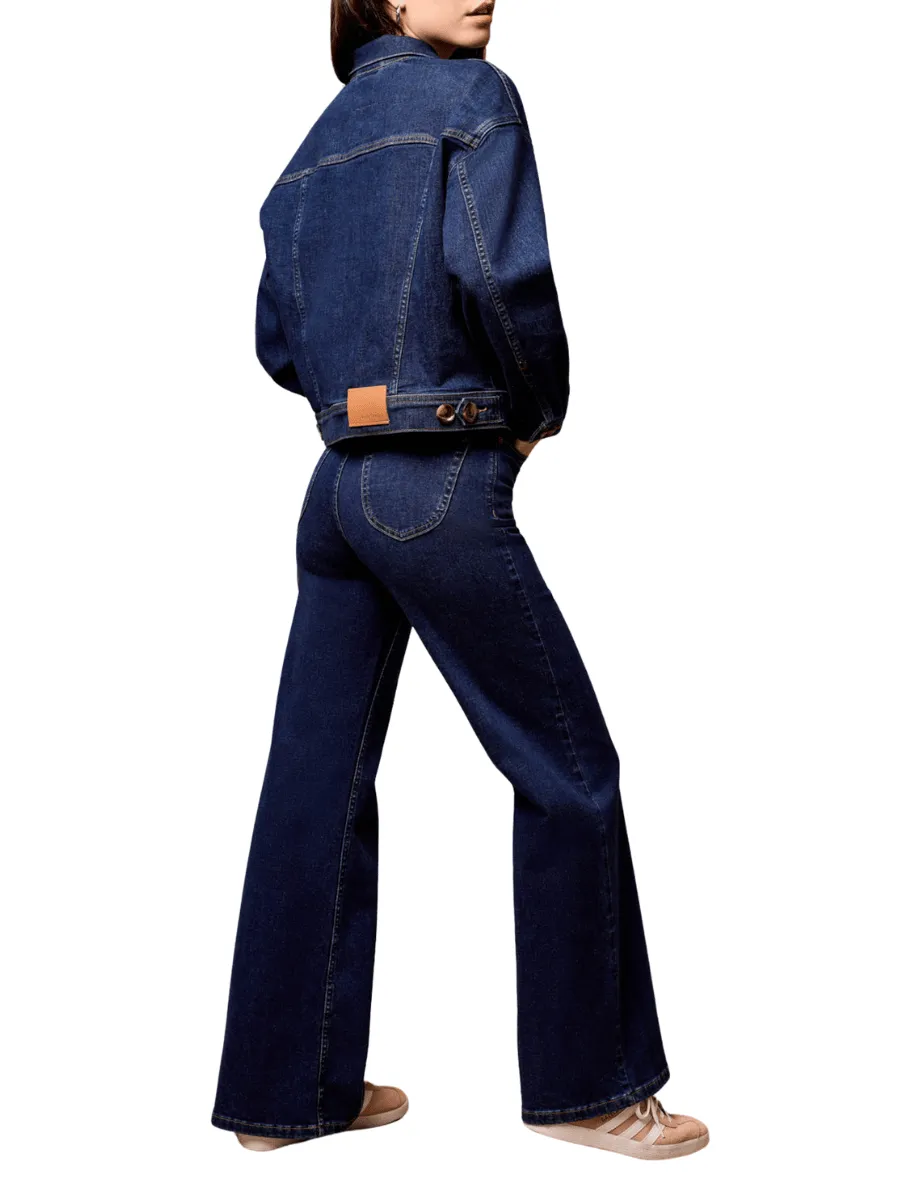 Tribal Fashion Brooke High Rise Palazzo Jeans 2111