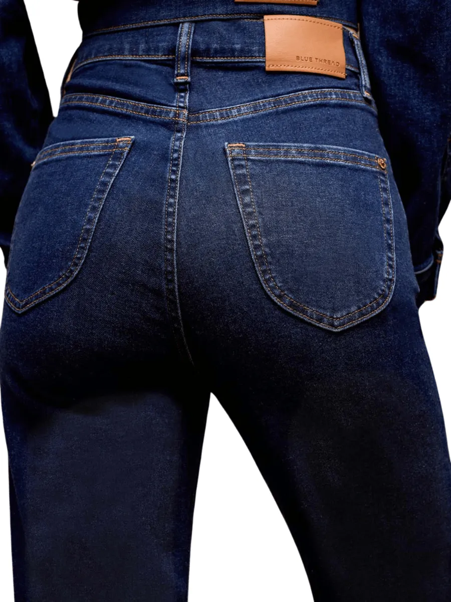 Tribal Fashion Brooke High Rise Palazzo Jeans 2111