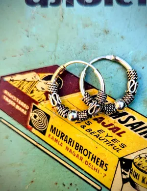 Tribal wirework hoops
