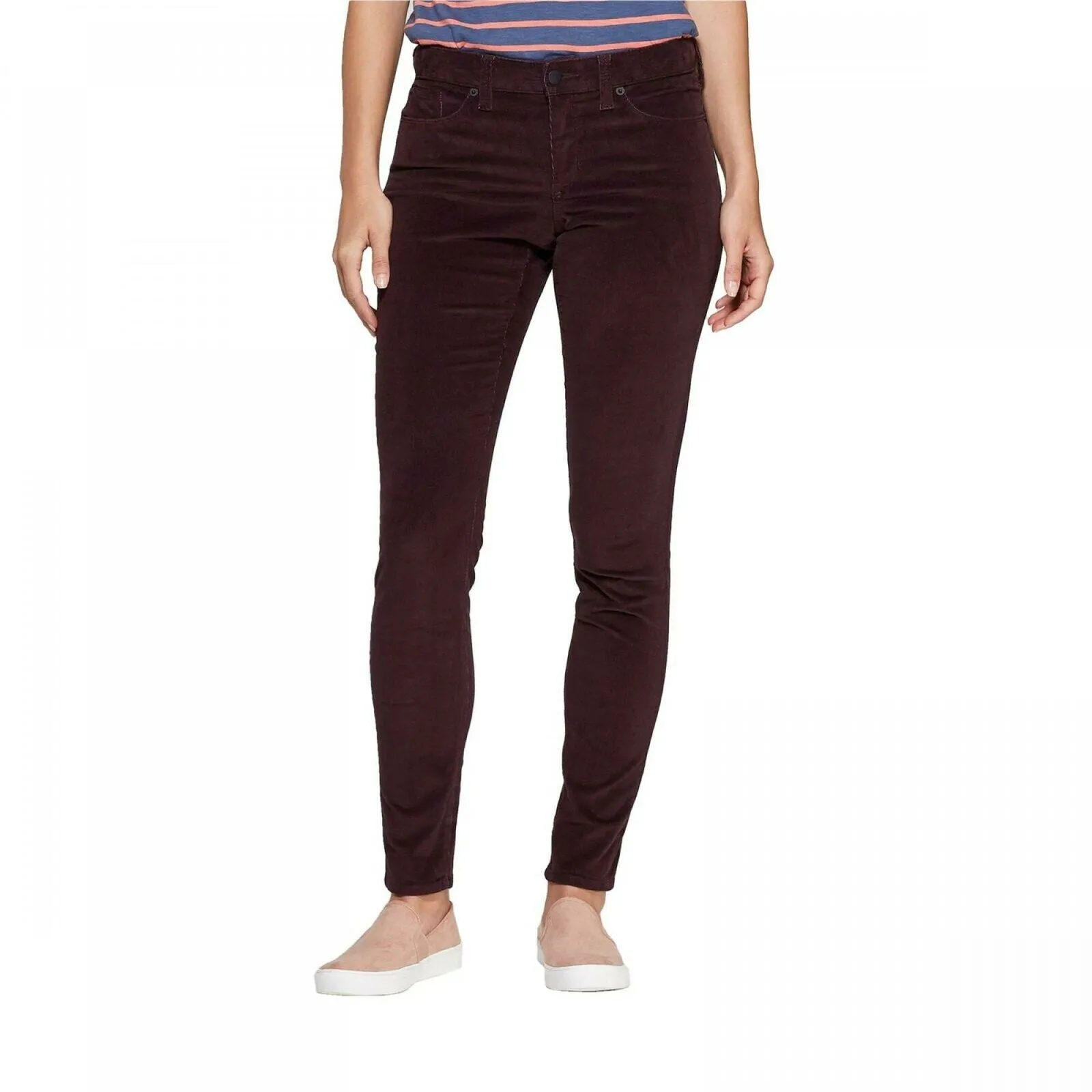 Universal Thread Women's Slim Leg Mid Rise Skinny Corduroy Jeans