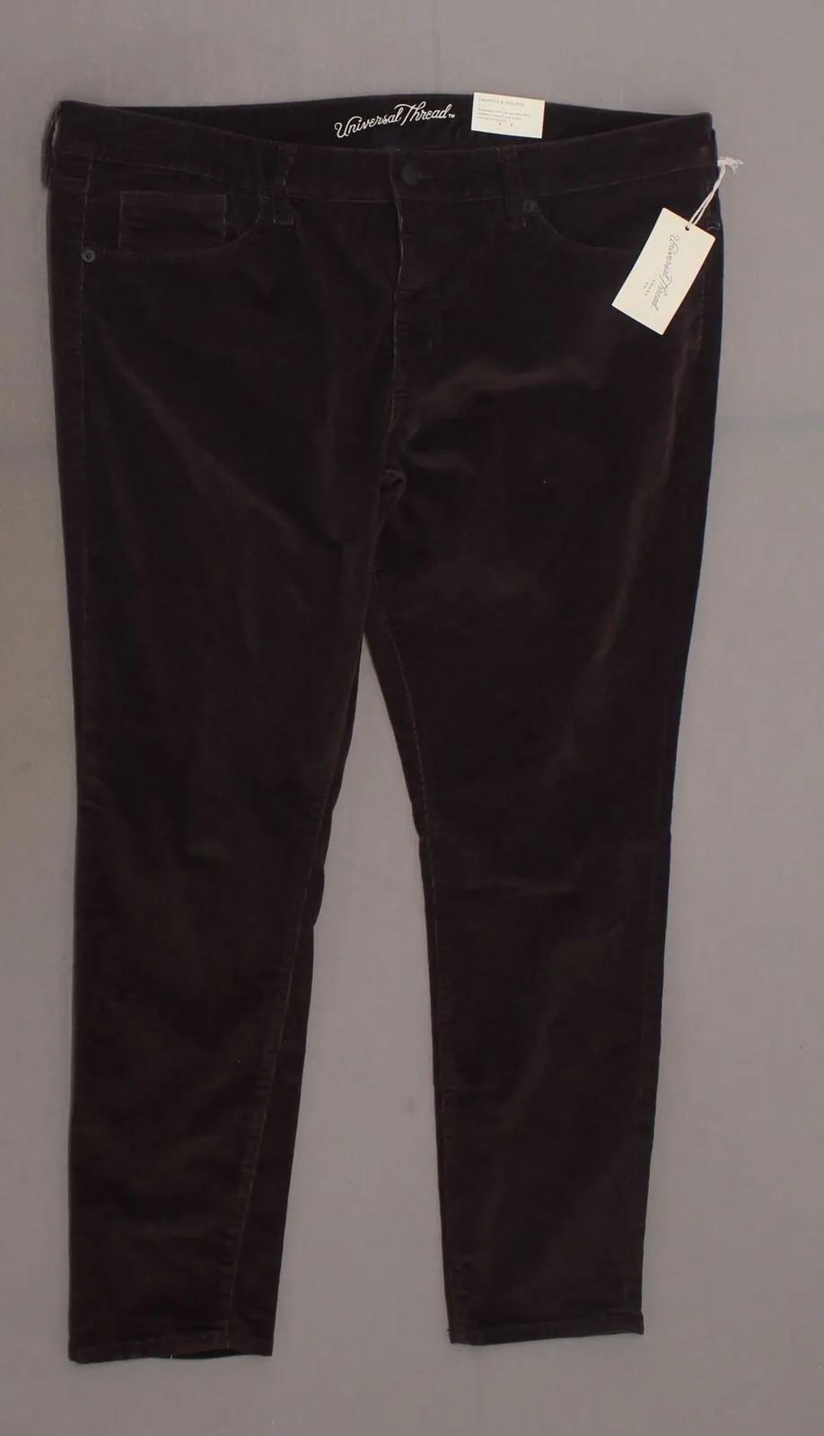 Universal Thread Women's Slim Leg Mid Rise Skinny Corduroy Jeans