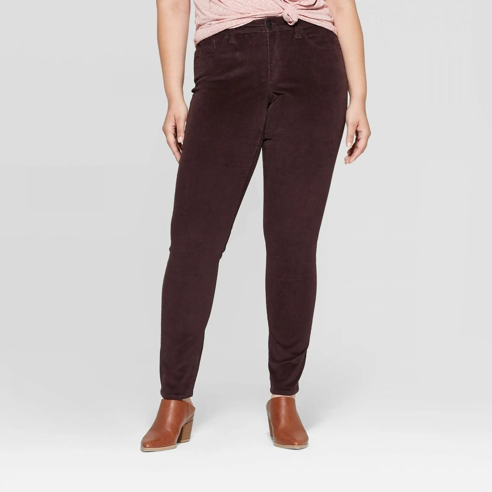 Universal Thread Women's Slim Leg Mid Rise Skinny Corduroy Jeans