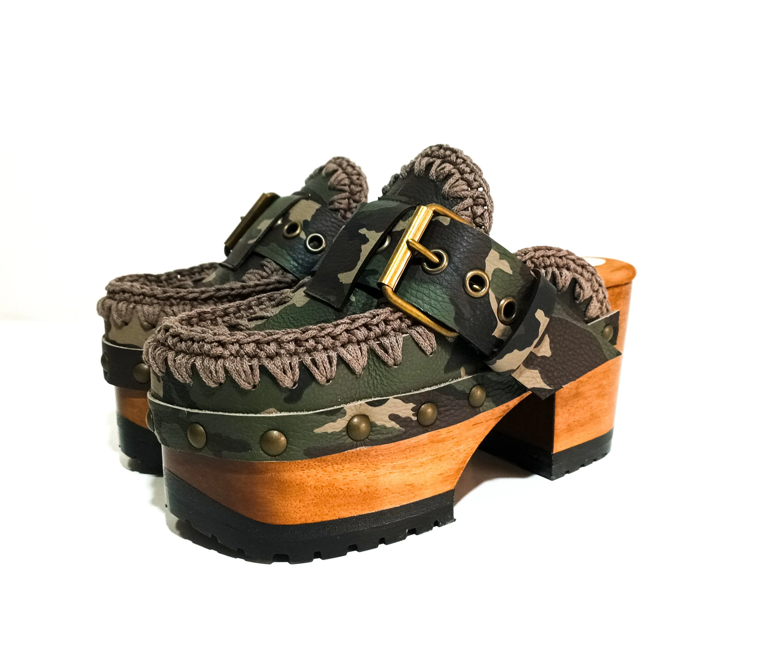 Warrior Oxford Clogs