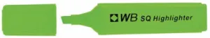 Whitebox Green Hi-Glo Highlighter (Pack of 10)