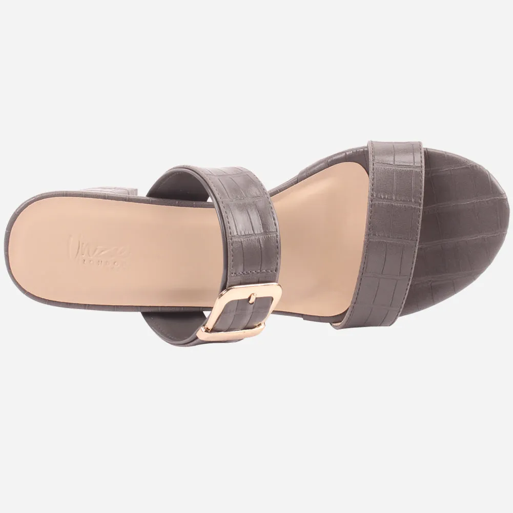 Women "PINKOLA" Block Heel Summer Sandals