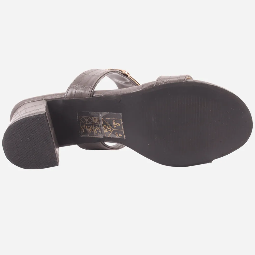 Women "PINKOLA" Block Heel Summer Sandals
