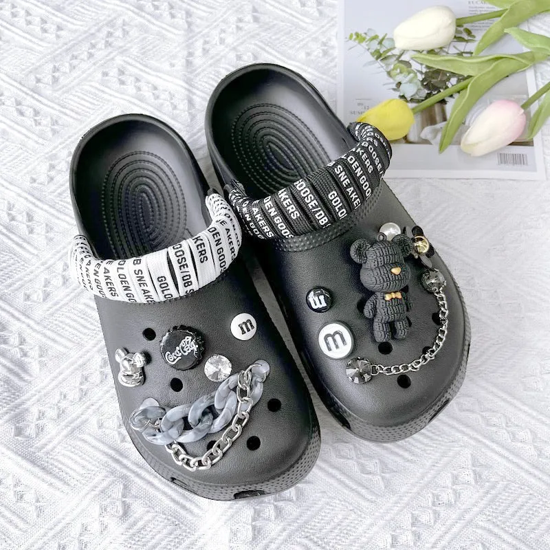 Women Slippers 3cm Platform Fashion Sandals Girls Outdoor Clogs Beach Slides Soft Slippers