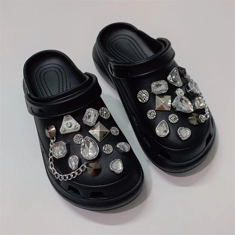 Women Slippers 3cm Platform Fashion Sandals Girls Outdoor Clogs Beach Slides Soft Slippers