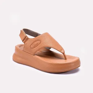 Womens Mustard Chunky Casual Sandals 0421562