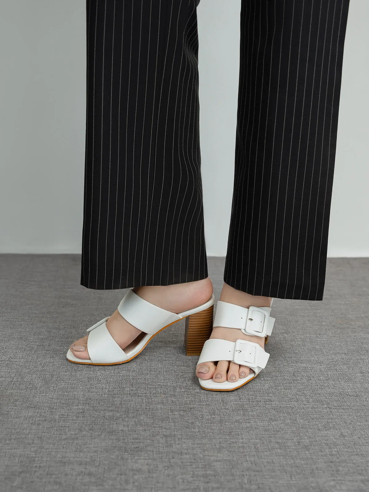 Womens "Chantria" Block Heel Sandals
