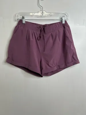 Womens Size Sm Misses Purple Zyia Active Athletic Shorts