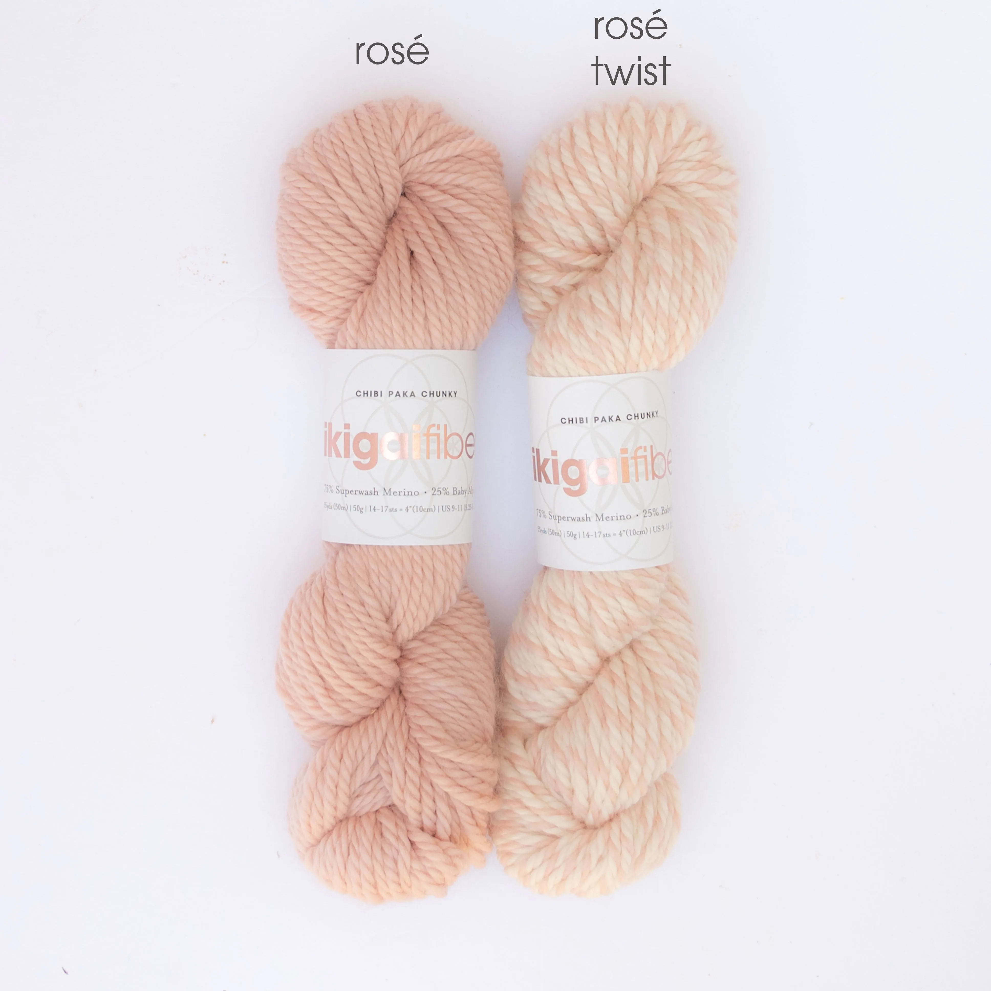 Yarn - Chibi Paka Chunky (50 g skeins)